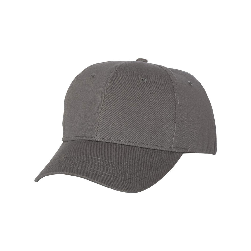 Valucap Charcoal Structured Chino Cap