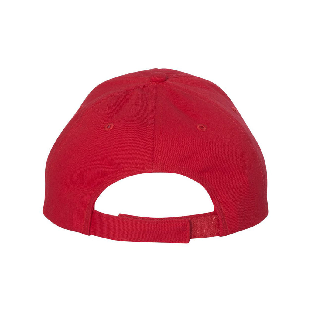 Valucap Red Chino Unstructured Cap