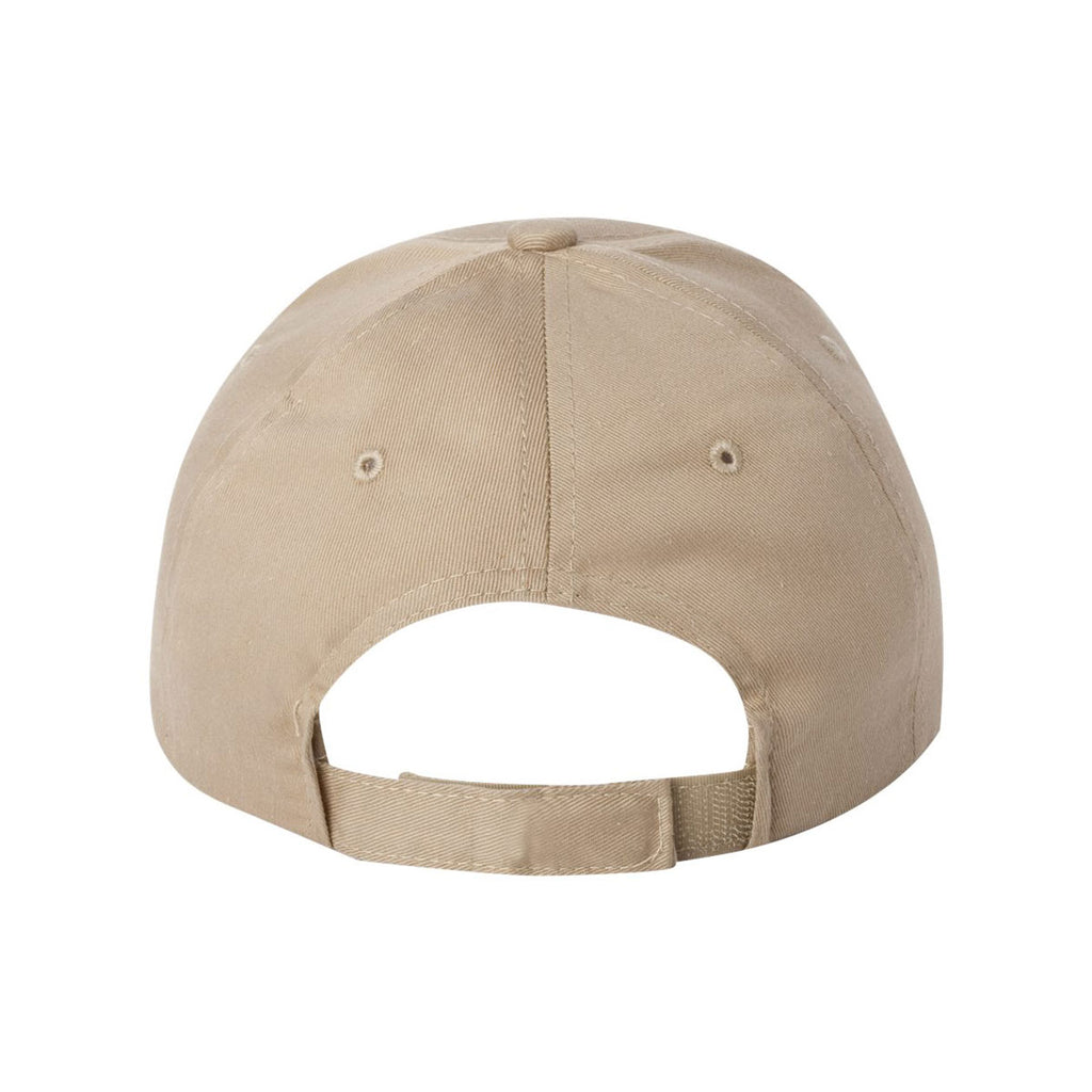Valucap Khaki Poly/Cotton Twill Cap