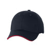 Valucap Navy/Red Poly/Cotton Sandwich Twill
