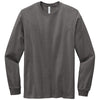 Volunteer Knitwear Unisex Grey Steel All-American Long Sleeve Tee