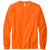 Volunteer Knitwear  Unisex Safety Orange All-American Long Sleeve Tee