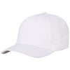 UNRL White Mid-Pro Vented Snapback