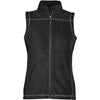 Stormtech Women's Black Reactor Fleece Vest