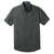 Port Authority Men's Graphite Short Sleeve Carefree Poplin Shirt