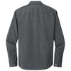 Port Authority Men's Black/Grey Steel Pincheck Easy Care Shirt