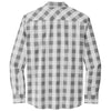 Port Authority Men's Shadow Grey Everyday Plaid Shirt
