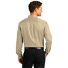 Port Authority Men's Wheat Long Sleeve SuperPro React Twill Shirt