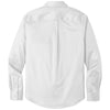 Port Authority Men's White Long Sleeve SuperPro React Twill Shirt