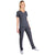 TiScrubs Women's Charcoal Grey Stretch 9-Pocket Tall Scrub Pants