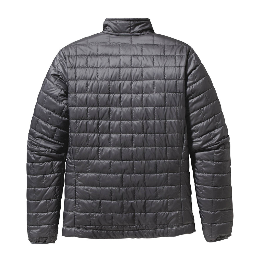 Corporate Logo-Branded Patagonia Men's Forge Grey Nano Puff Jackets