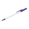 Paper Mate Purple White Write Bros Pen