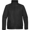 Stormtech Men's Black/Black Barrier Wool Bonded Club Jacket
