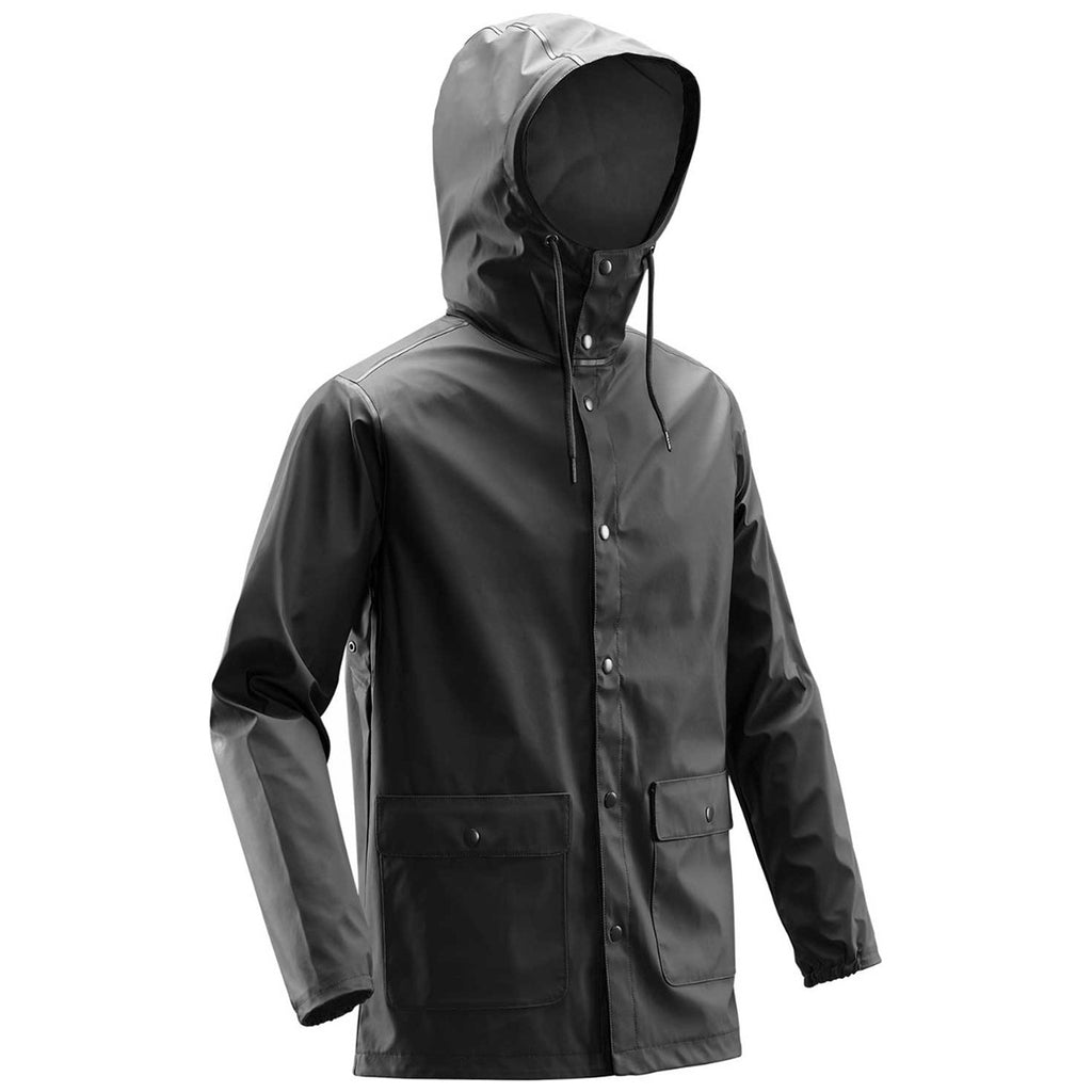 Stormtech Men's Black Squall Rain Jacket