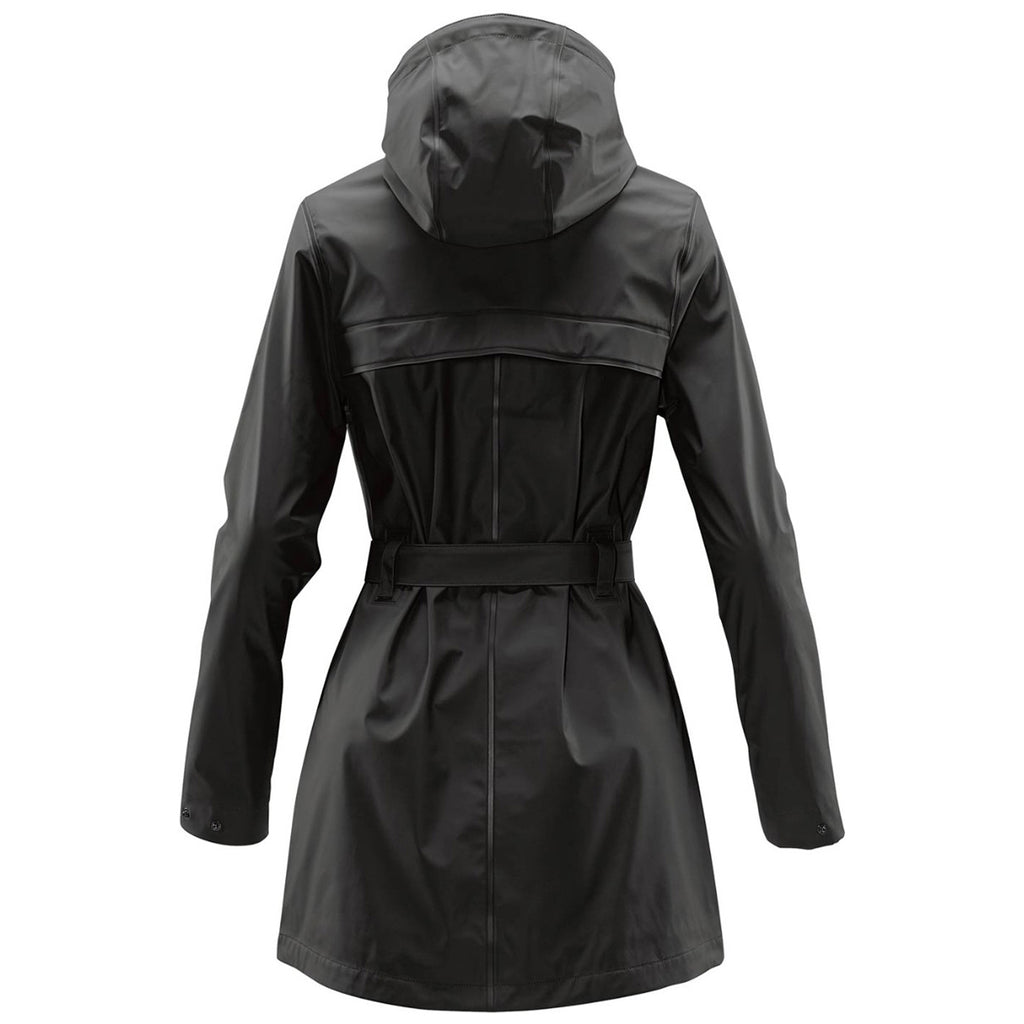 Stormtech Women's Black Waterfall Rain Jacket