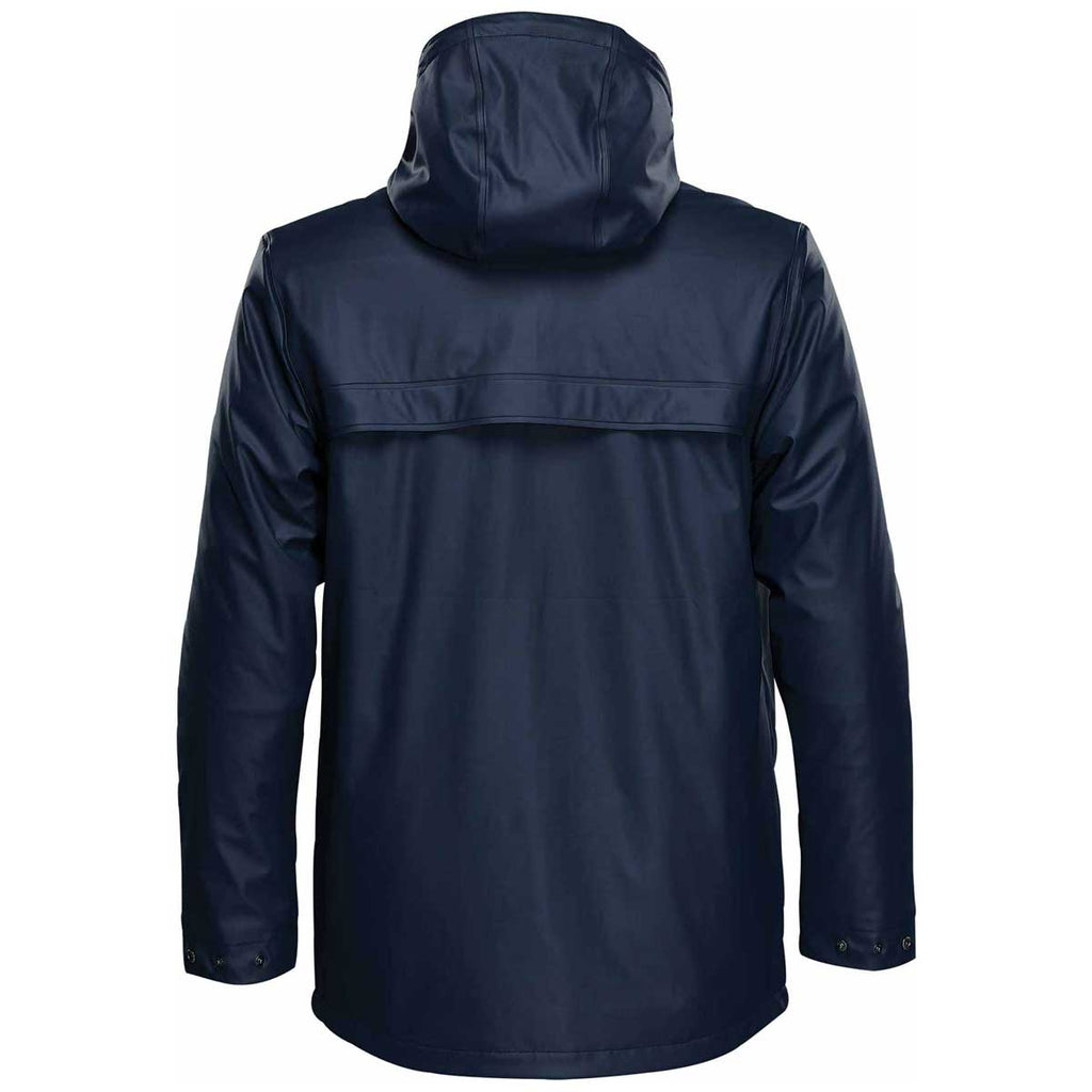 Stormtech Men's Navy Waterfall Insulated Rain Jacket