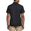 Dickies Men's Black Short Sleeve Slim Fit Flex Twill Work Shirt