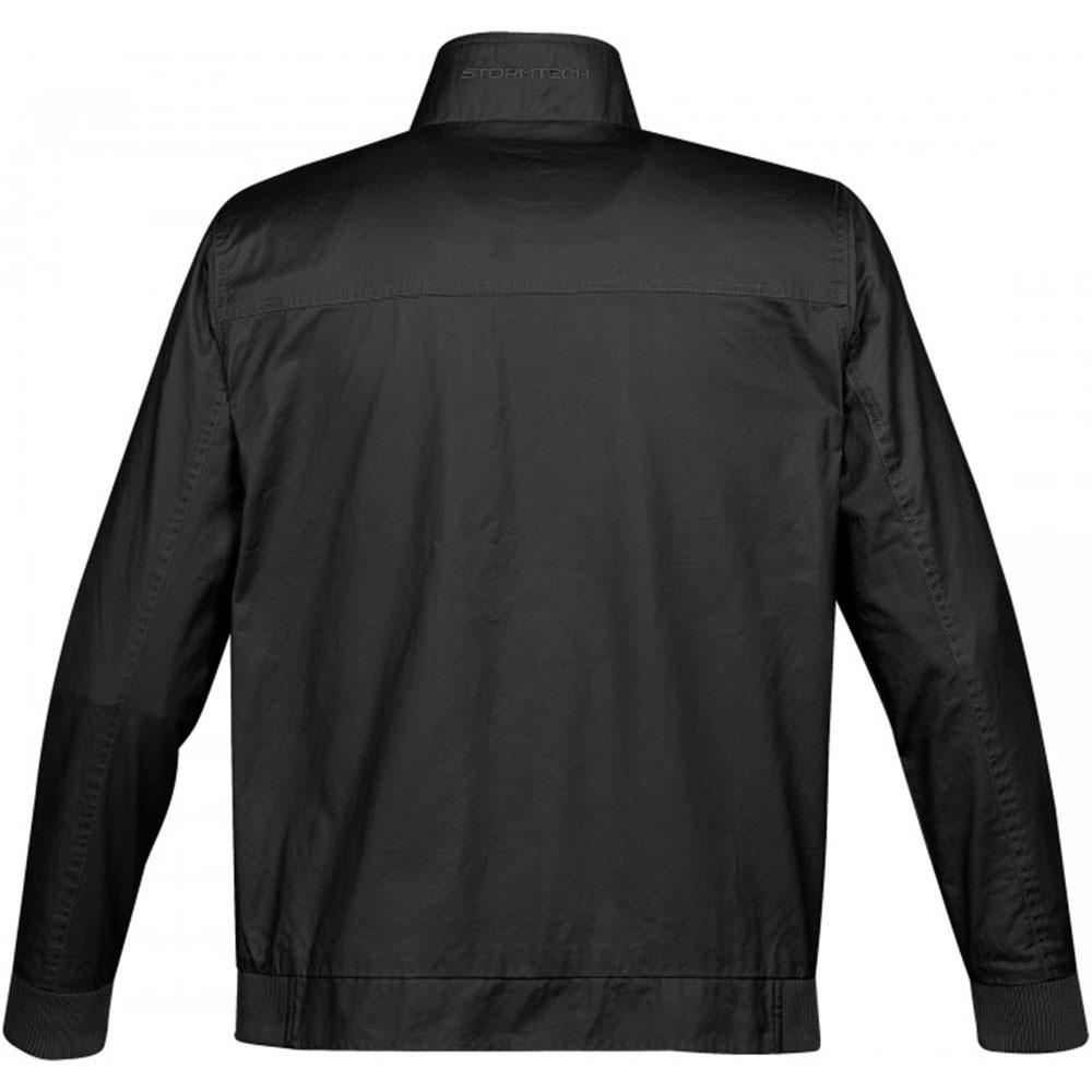 Stormtech Men's Black Vintage Waxed Twill Jacket