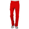 Cherokee Men's Red Workwear Revolution Fly Front Drawstring Cargo Pant