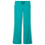 WonderWink Women's Teal Blue WorkFlex Flare Leg Cargo Pant