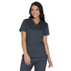 Cherokee Women's Pewter Workwear Core Stretch V-Neck Top