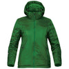 Stormtech Women's Jewel Green Black Ice Thermal Jacket