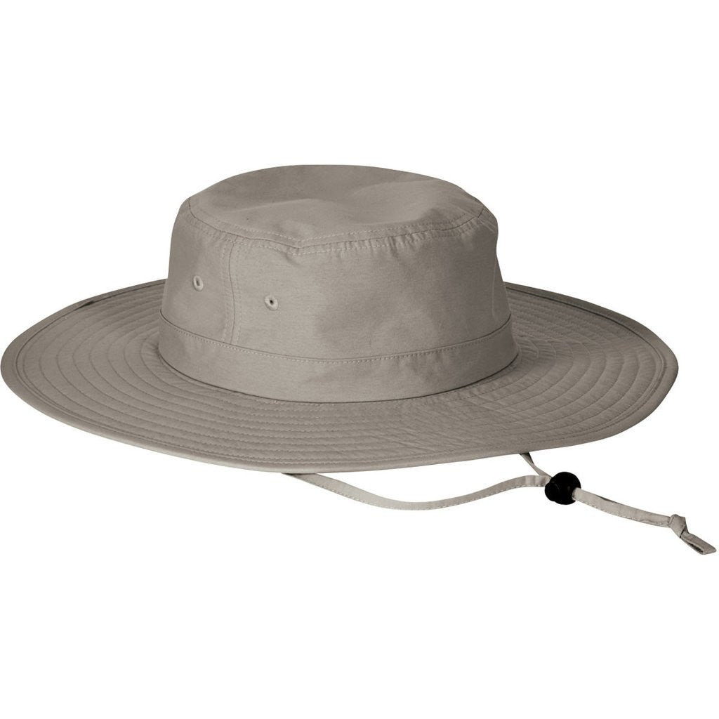 Adams Men's Stone/Navy UV Guide Style Bucket Hat - Main Image
