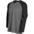 BAW Charcoal/Black Xtreme Tek Long Sleeve Baseball Shirt