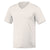 BAW Men's White Xtreme Tek V-Neck Short Sleeve Shirt