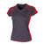 BAW Women's Charcoal/Red Xtreme Tek Sideline T-Shirt