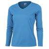 BAW Women's Columbian Blue Xtreme Tek Long Sleeve Shirt