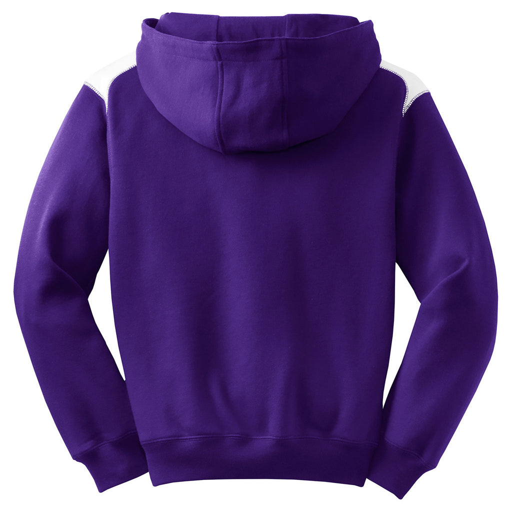 youth purple sweatshirt