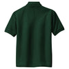 Port Authority Youth Dark Green Silk Touch Polo