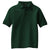 Port Authority Youth Dark Green Silk Touch Polo