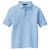 Port Authority Youth Light Blue Silk Touch Polo