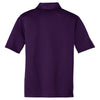 Port Authority Youth Bright Purple Silk Touch Performance Polo