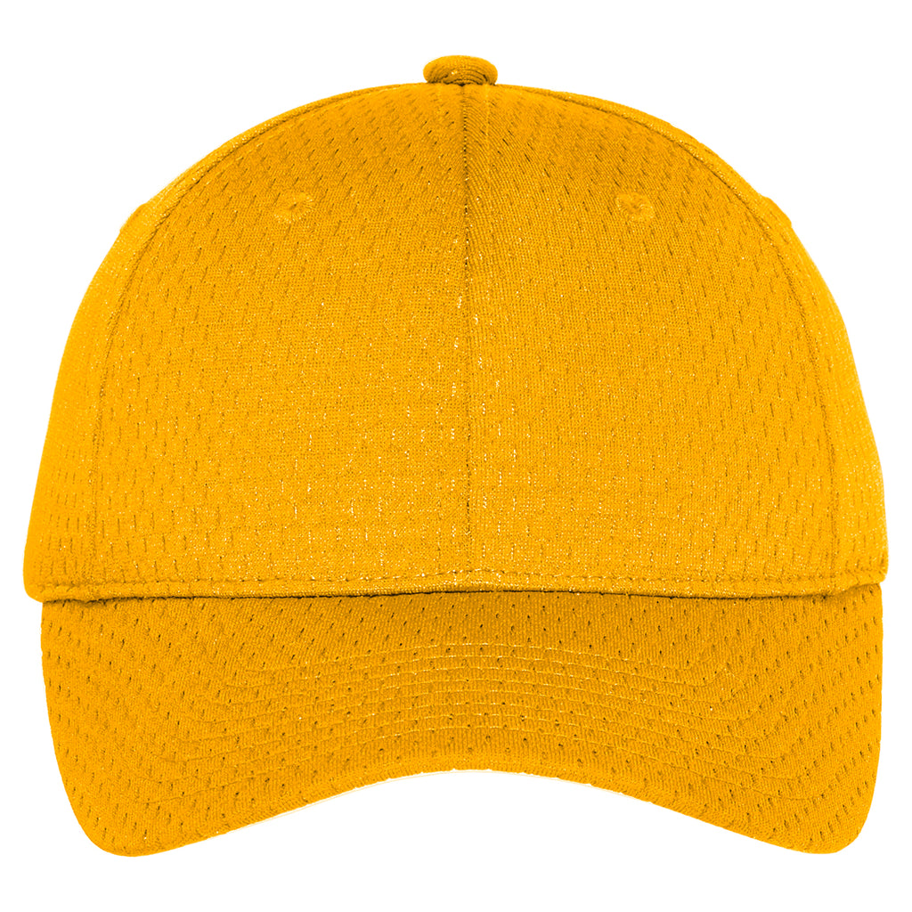 Port Authority Youth Athletic Gold Pro Mesh Cap