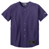 New Era Youth Purple Diamond Era Full-Button Jersey