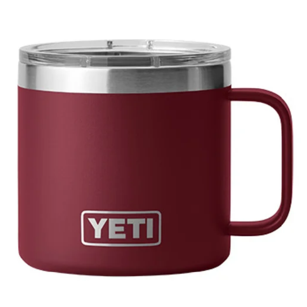 REAL YETI 24 oz. Laser Engraved Harvest Red Stainless Steel Yeti Rambler  Mug with Mag Lid Personalized Vacuum Insulated YETI