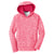Sport-Tek Youth Power Pink Electric Heather PosiCharge Fleece Hooded Pullover