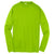 Sport-Tek Youth Lime Shock Long Sleeve PosiCharge Competitor Tee