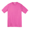 Sport-Tek Youth Neon Pink PosiCharge Competitor Tee