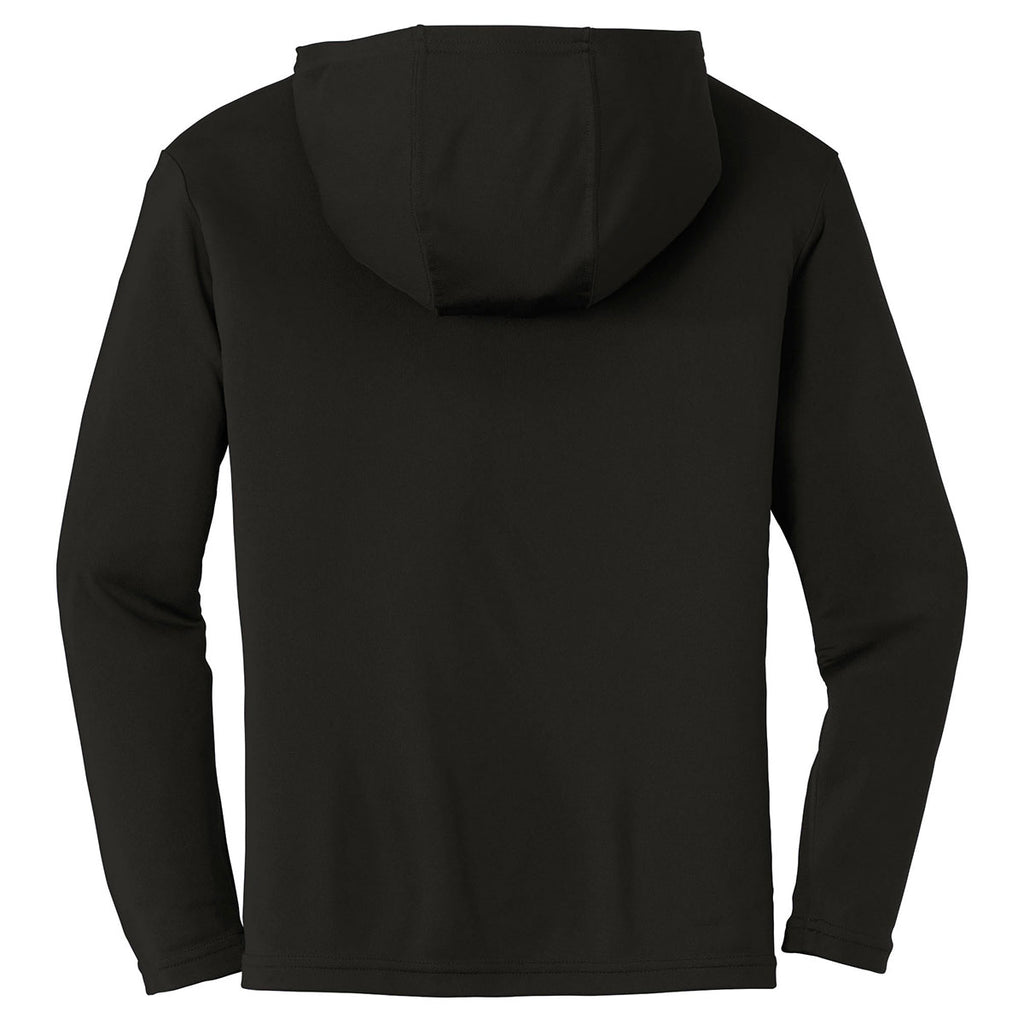 Sport-Tek Youth Black PosiCharge Competitor Hooded Pullover