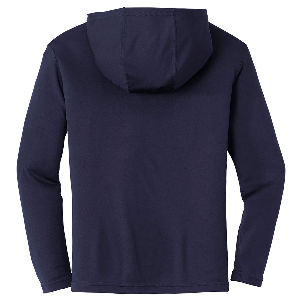 Sport-Tek Youth True Navy PosiCharge Competitor Hooded Pullover