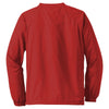 Sport-Tek Youth True Red V-Neck Raglan Wind Shirt