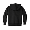 Port & Company Youth Jet Black Core Fleece Pullover Hooded Sweatshirt