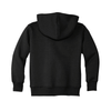 Port & Company Toddler Jet Black Core Fleece Pullover Hooded Sweatshirt