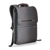 Briggs & Riley Grey Kinzie Street Flapover Expandable Backpack
