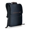 Briggs & Riley Navy Kinzie Street Flapover Expandable Backpack