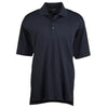 adidas Golf Men's ClimaLite Black S/S Poly Pique Polo